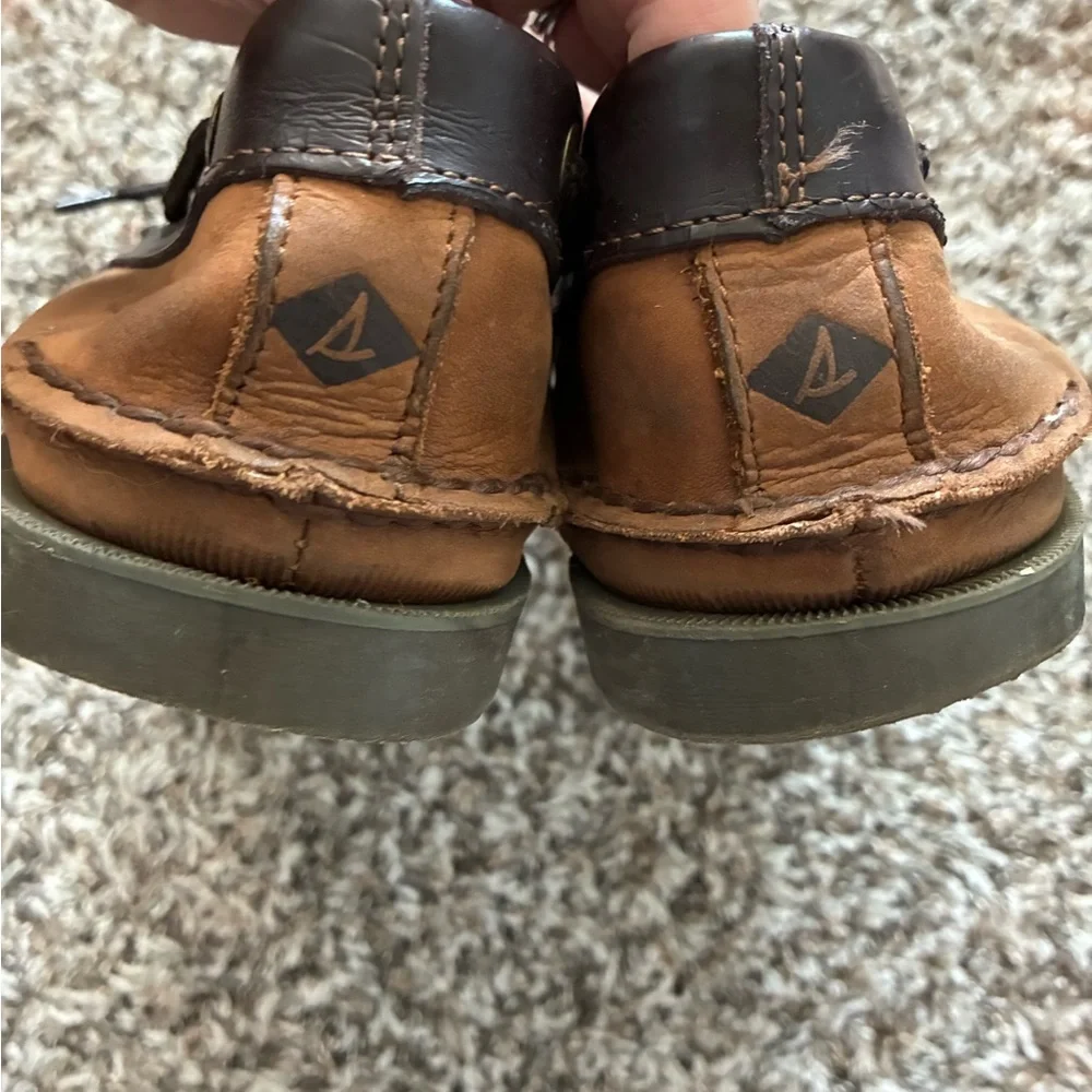 Sperry Authentic Original 2-Tone Leather Boat Shoes – Men’s Size 12, EUC